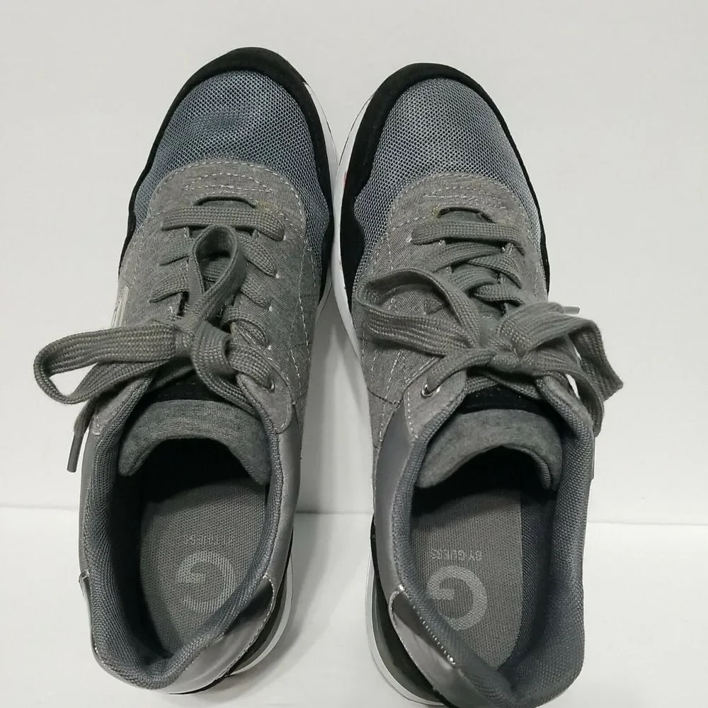 G by Guess‎ Jeryl2 Fashion Sneakers Light Gray, Size 9 US Women's Lace up